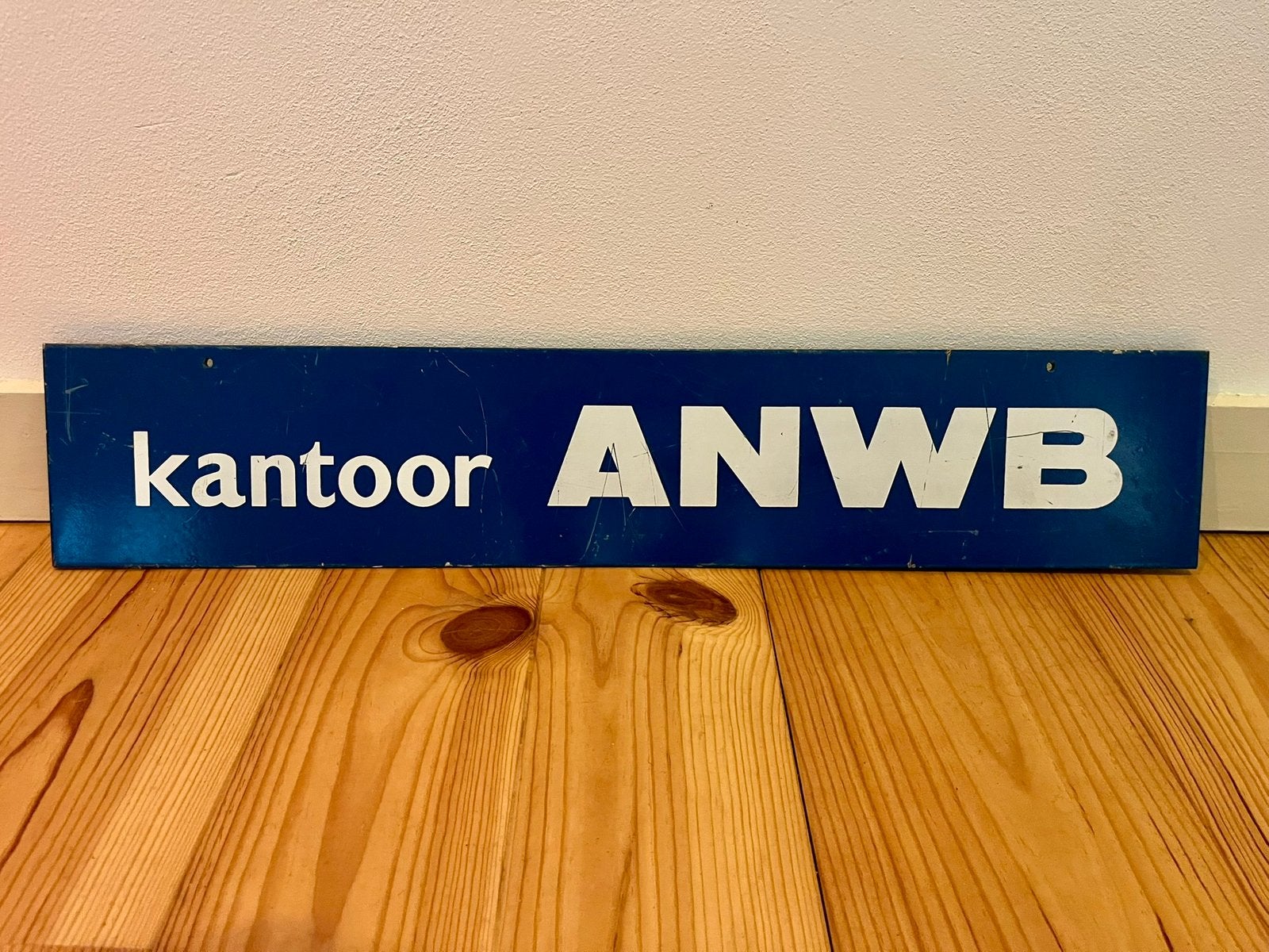 ANWB wegwijzer bord, Ophalen of Verzenden, Gebruikt, Reclamebord