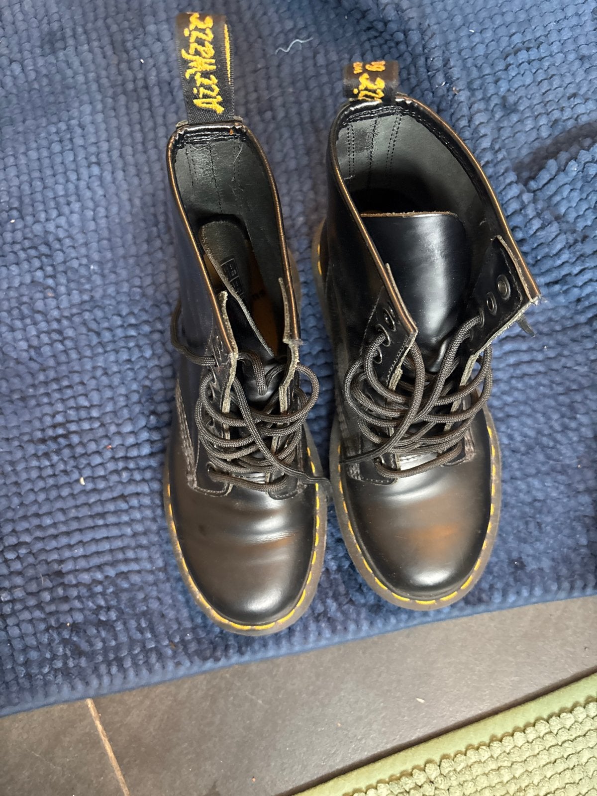 Dr. Martens 1460 Smooth Leer Laarzen - Maat 37, Ophalen of Verzenden, Zo goed als nieuw, Zwart, Lage of Enkellaarzen