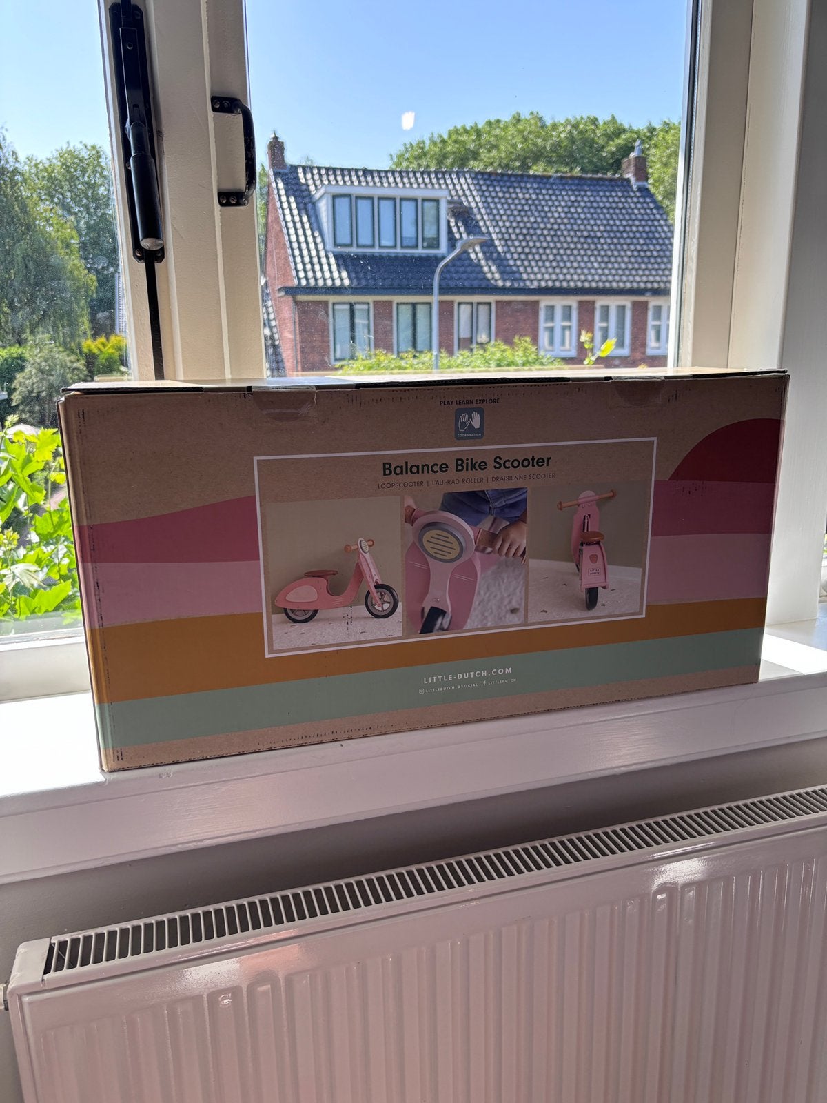 Houten loopfiets loopscooter (Little Dutch), Ophalen of Verzenden, Nieuw