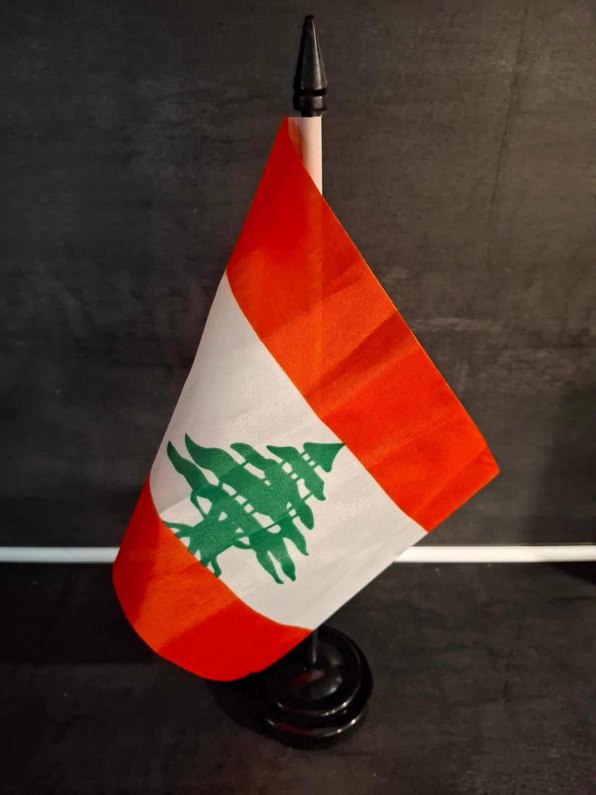 Tafelvlag Libanon, Ophalen of Verzenden, Landmacht, Nederland, Vlag of Vaandel