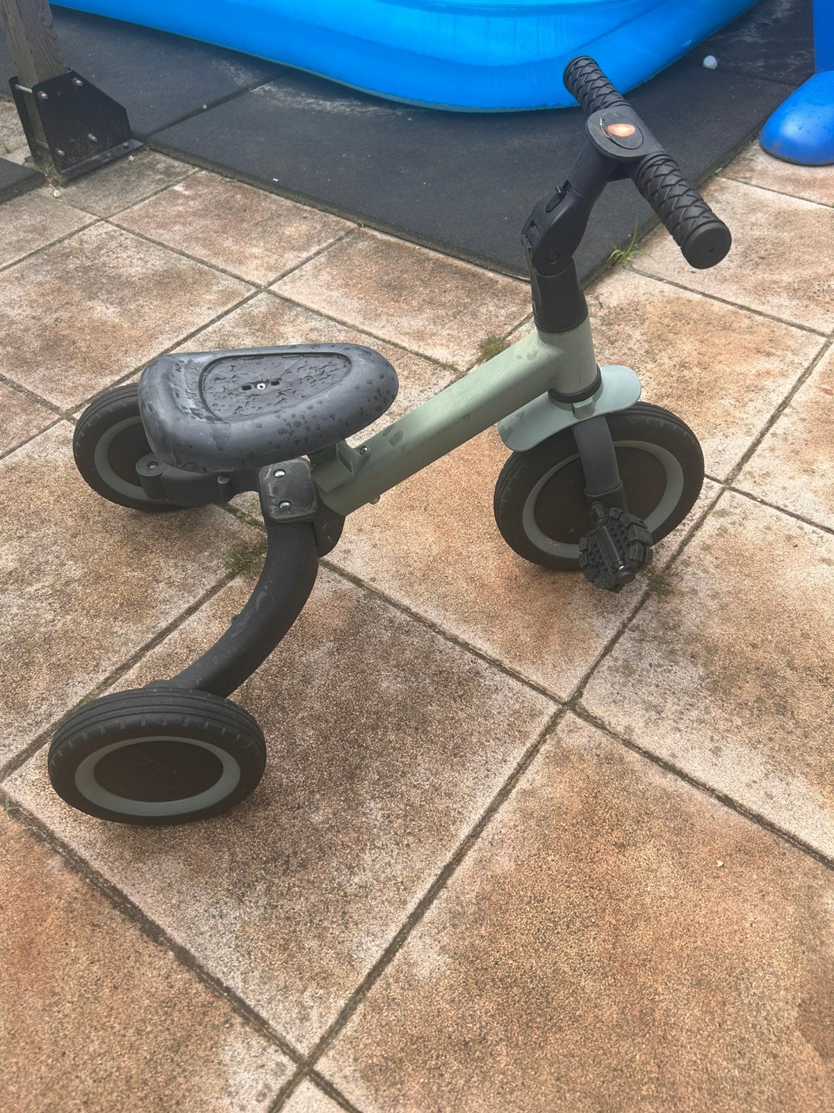 Topmark 4 in 1 loopfiets groen, Ophalen, Gebruikt