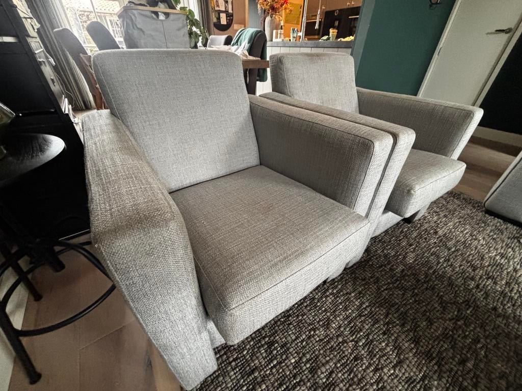 Fauteuils, grijs, meubitrend, Ophalen, Gebruikt, Eenpersoons, Minder dan 75 cm