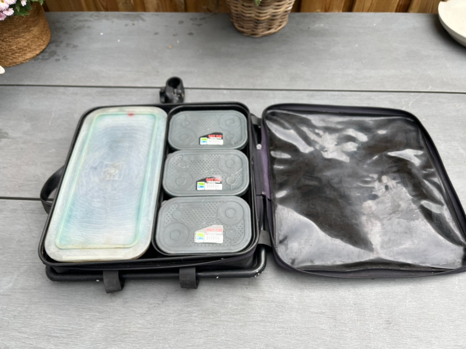 Preston Monster Eva Bait Station met 5 x aasbak, Ophalen, Koffer of Tas