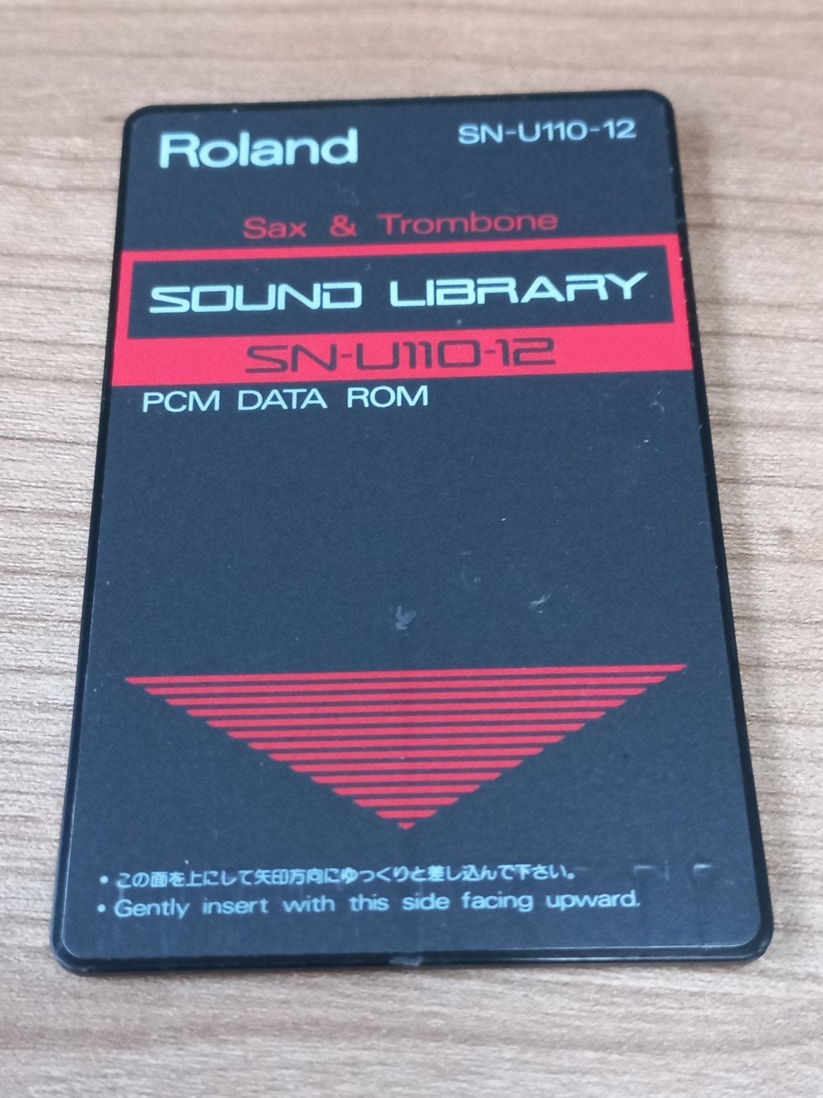 Roland SN-U110-12 Sound Library PCM Data ROM Sax & Trombone, Ophalen of Verzenden, Gebruikt, Roland