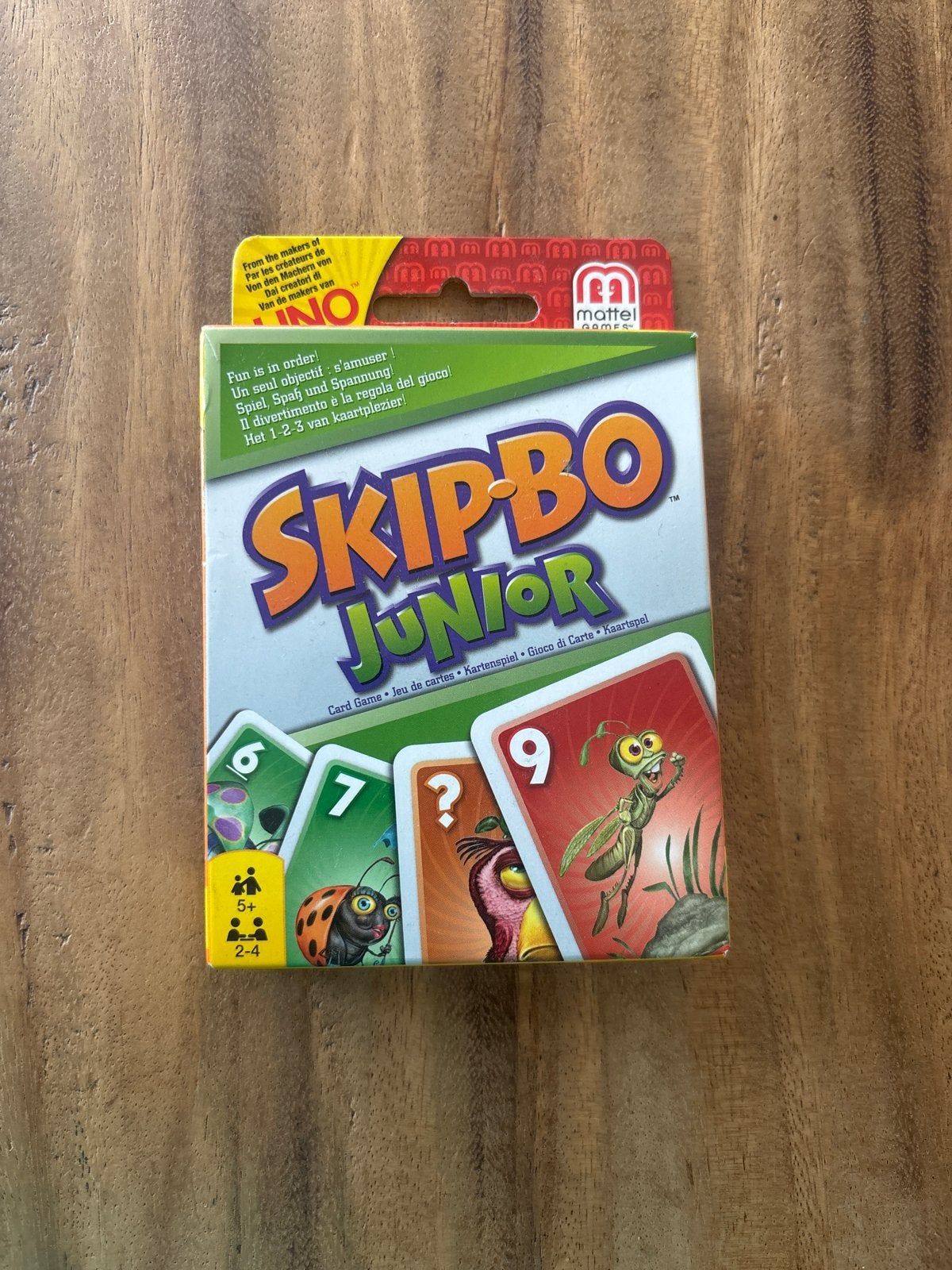Skip-Bo Junior Kaartspel - Plezier voor het hele gezin!, Een of twee spelers, Ophalen, Zo goed als nieuw