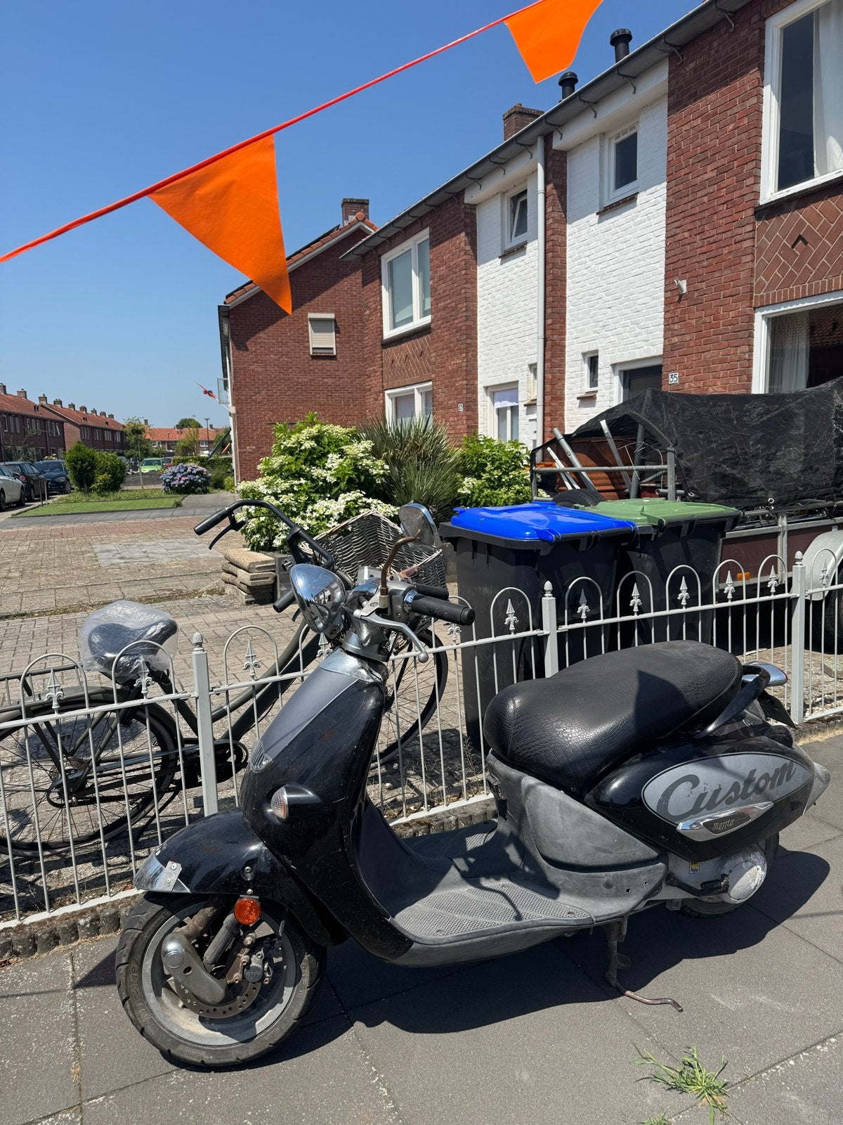 Aprilia Habana 50cc - Retro scooter - Rijdt goed, Tweetakt, Gebruikt, Maximaal 45 km/u, Ophalen of Verzenden