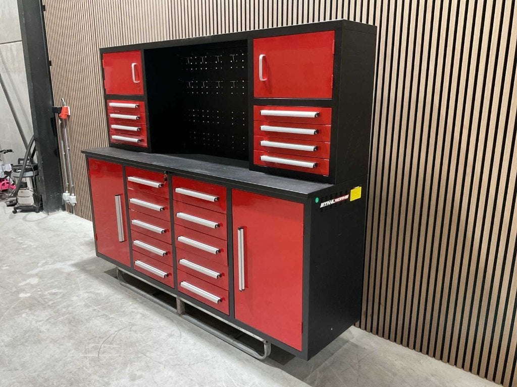 Stahlworks SW-20 Industrial Red Werkbank nieuw aanbieding ‼️, Ophalen, Nieuw, 170 cm of meer