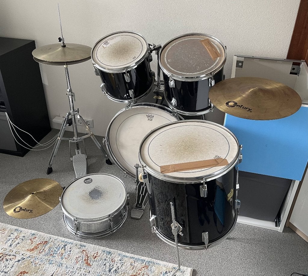Go! Percussion Drumstel met snare en bekkens zonder hardware, Ophalen, Gebruikt, Overige merken