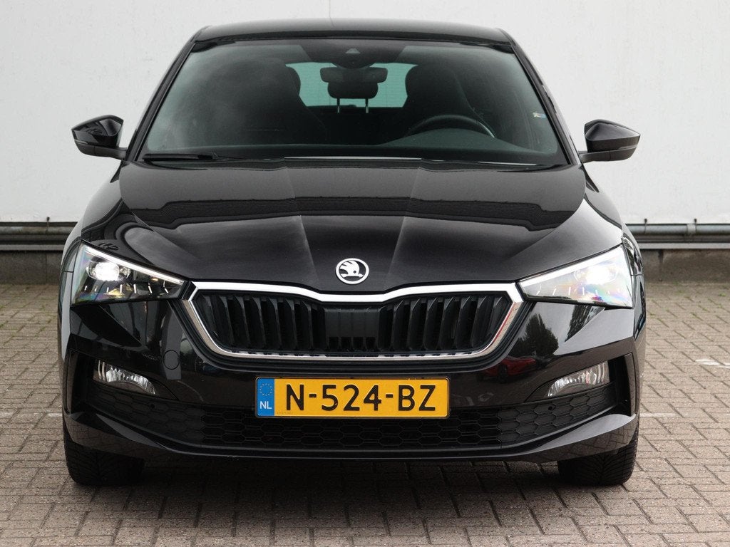 Skoda Scala 1.5 TSI Sport Business | Adaptieve cruise contro, Auto's, Scala, 4 cilinders, 150 pk, Zwart