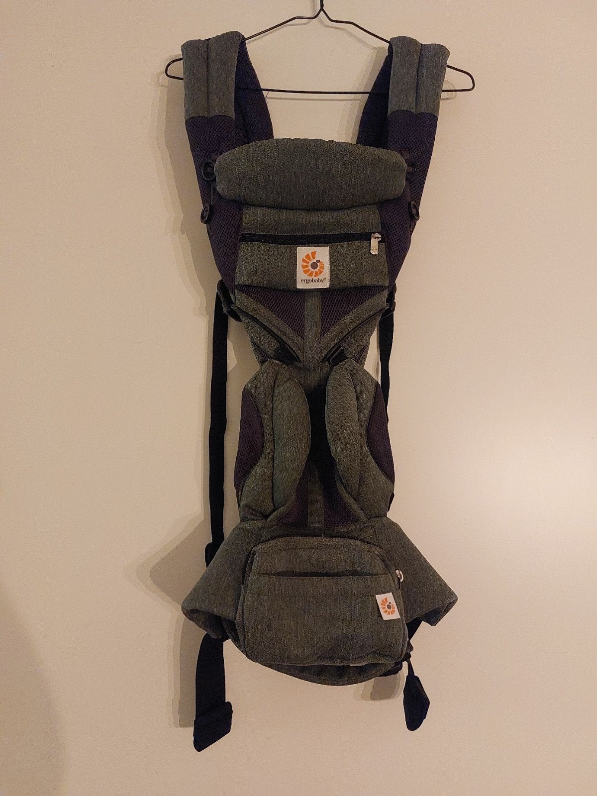 Draagzak van Ergobaby Omni 360 Cool Air Mesh Classic Weave, Kinderen en Baby's, Babydragers en Draagdoeken, Zo goed als nieuw