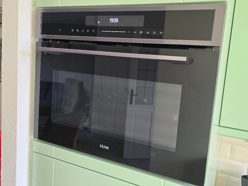 Combimagnetron oven, Ophalen, 45 tot 50 cm, Gebruikt, Combi-oven