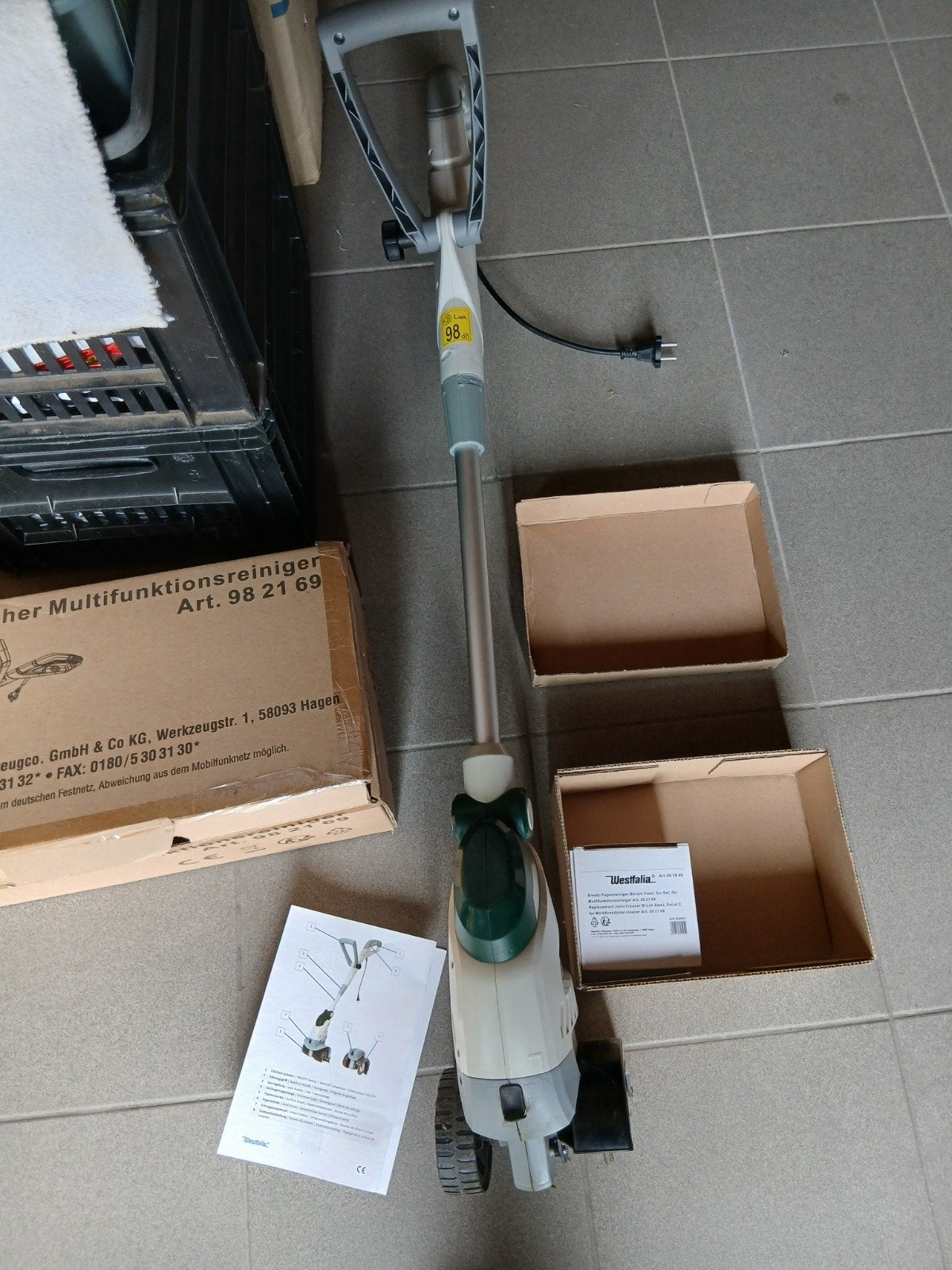 Electrische voegenreiniger Westfalia € 30,00, Ophalen