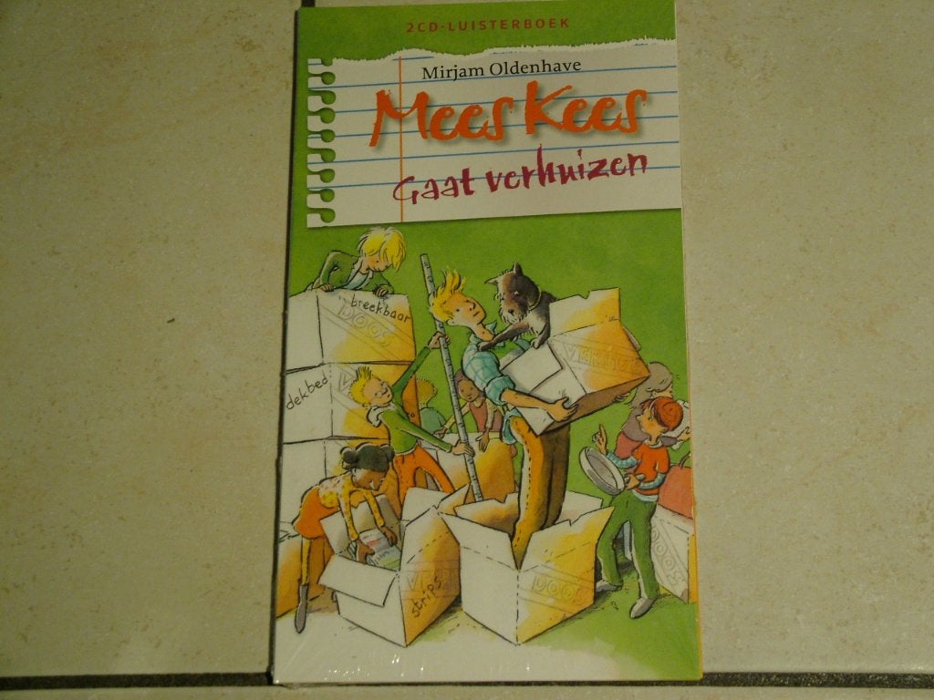 Luisterboek Mees Kees gaat verhuizen Mirjam Oldenhave, Boeken, Luisterboeken, Ophalen of Verzenden, Cd, Kind