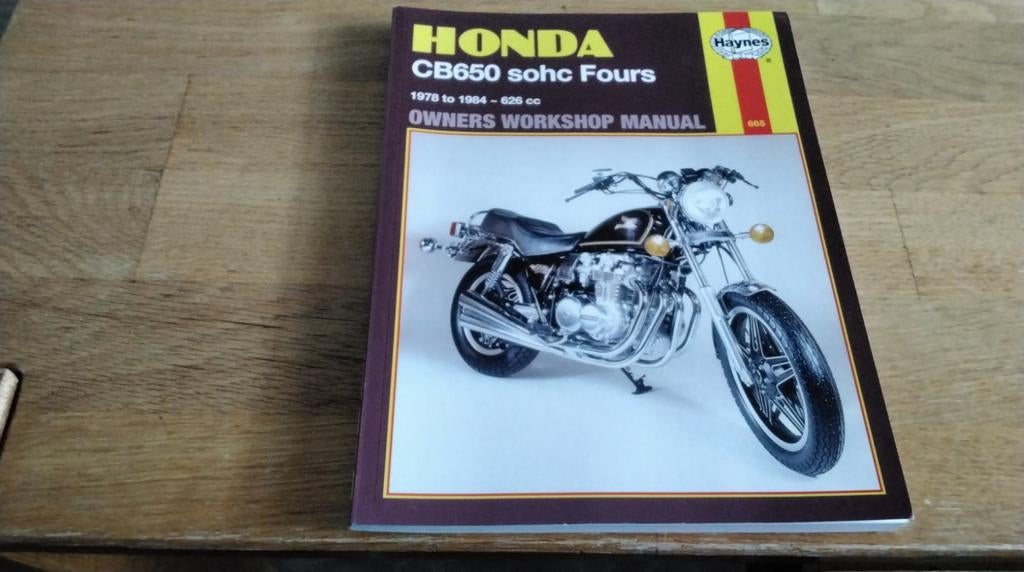 Haynes Werkplaatshandboek Honda CB650 sohc Fours, Motoren, Handleidingen en Instructieboekjes, Ophalen of Verzenden, Honda