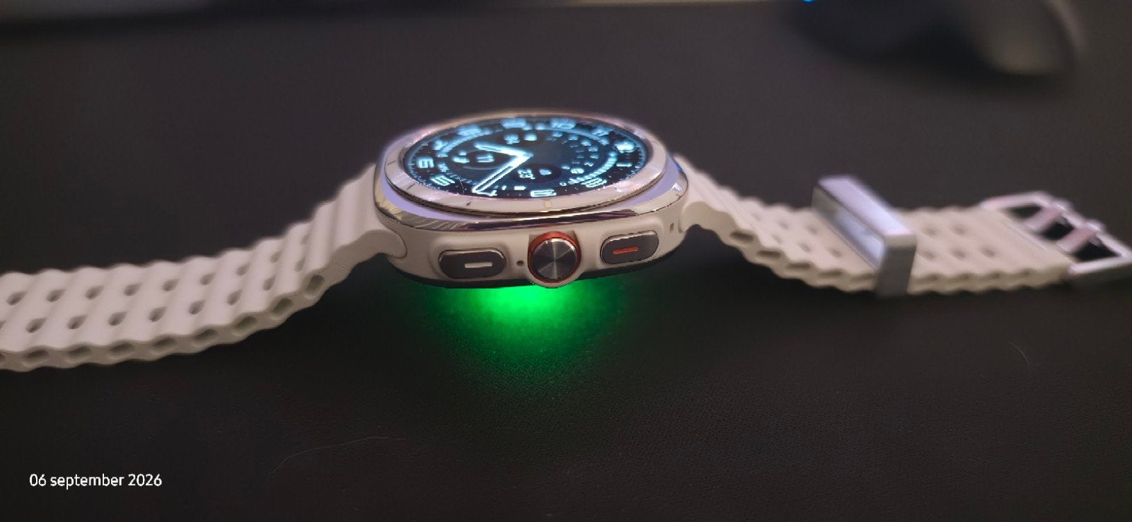 Samsung Watch Ultra 2025, Ophalen of Verzenden, Zo goed als nieuw, Zwart, Android