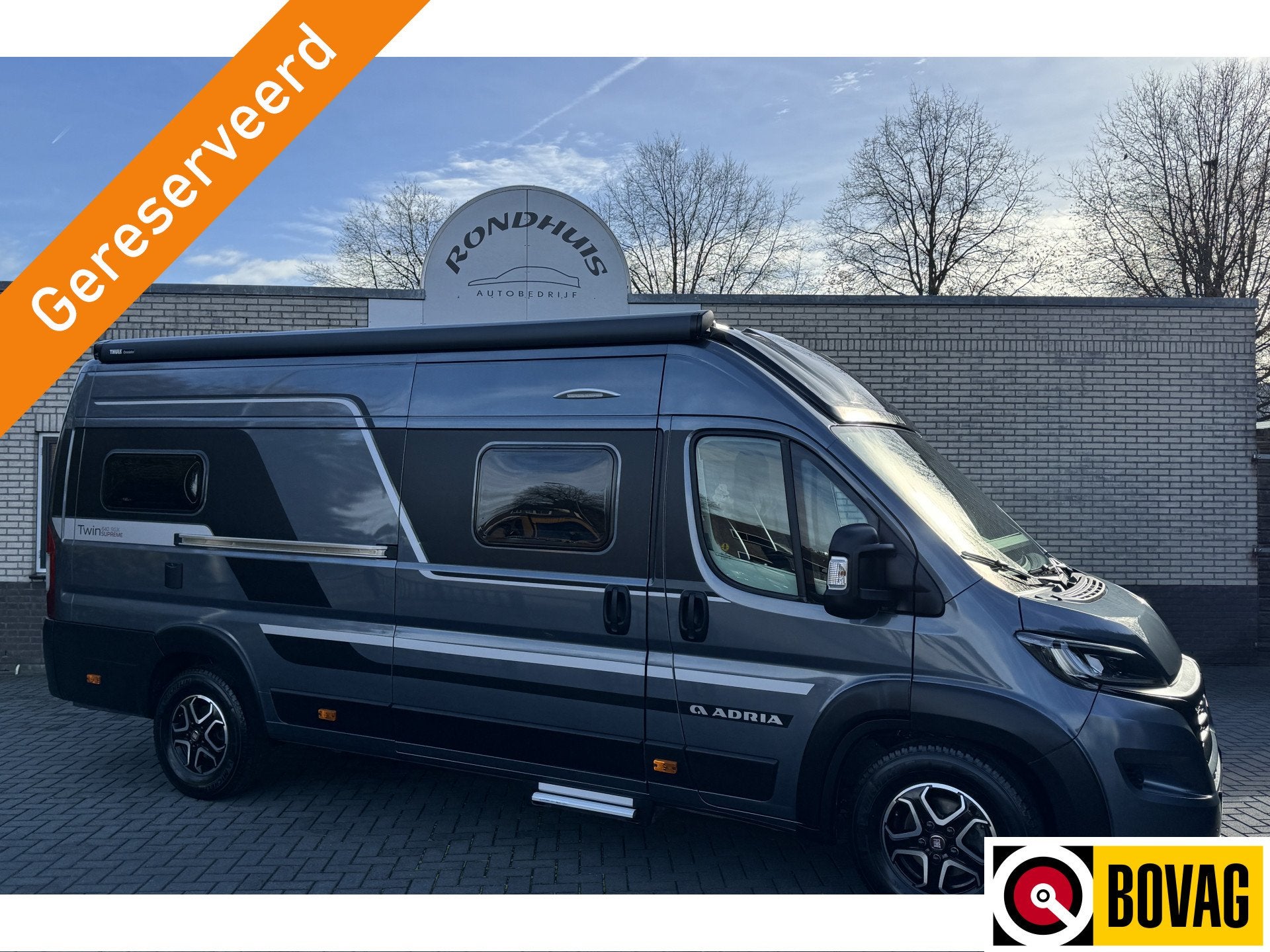Adria Twin Supreme 640 SGX 180 pk AUTOMAAT 9-Traps Euro6 Fia, Automaat, Buscamper of Camperbus, Ringverwarming, Verwarmde buitenspiegels
