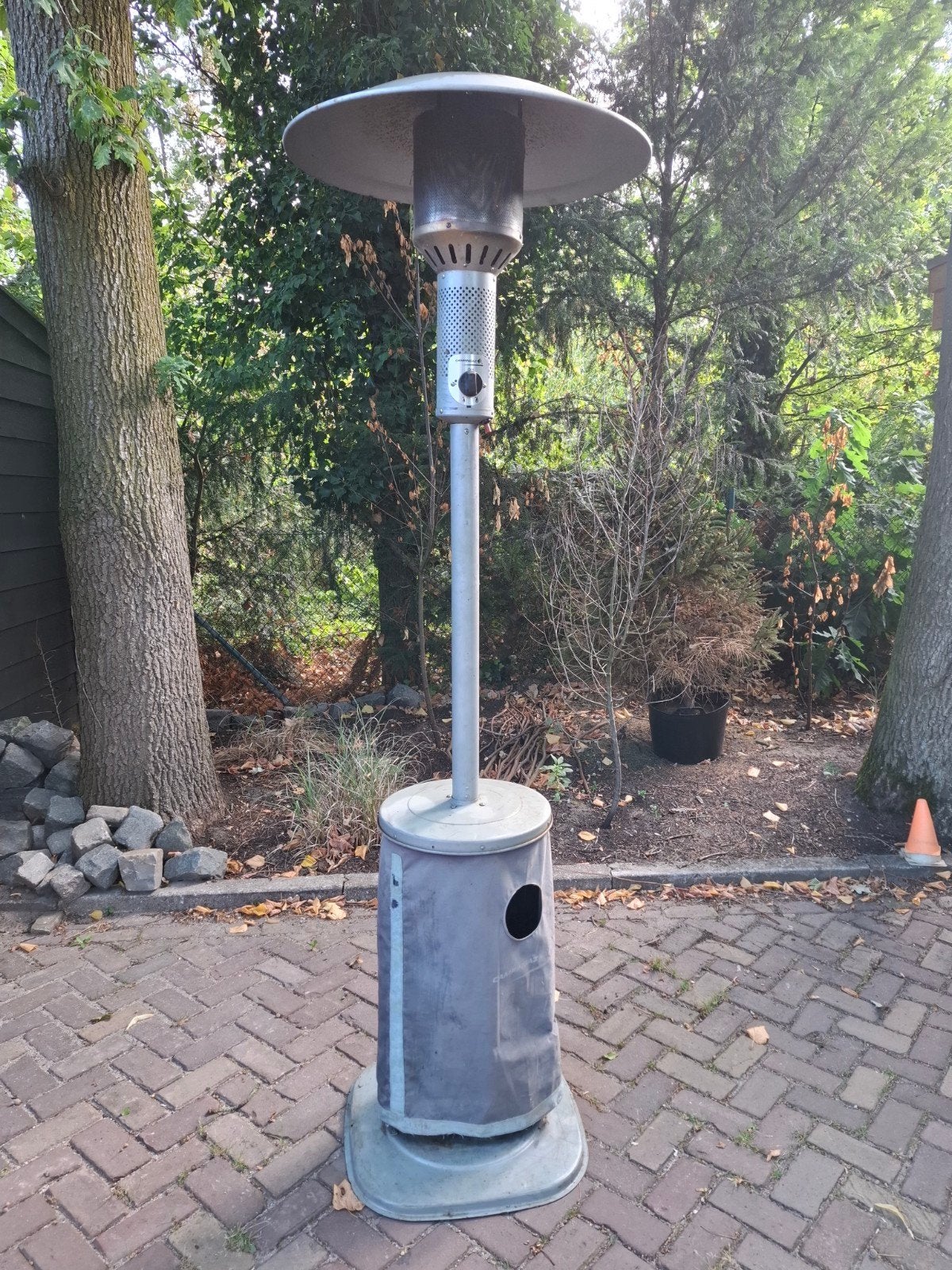Campingaz terrasverwarmer - zonder gasslang en gasfles, Tuin en Terras, Terrasverwarmers, Ophalen, Gebruikt, Gas