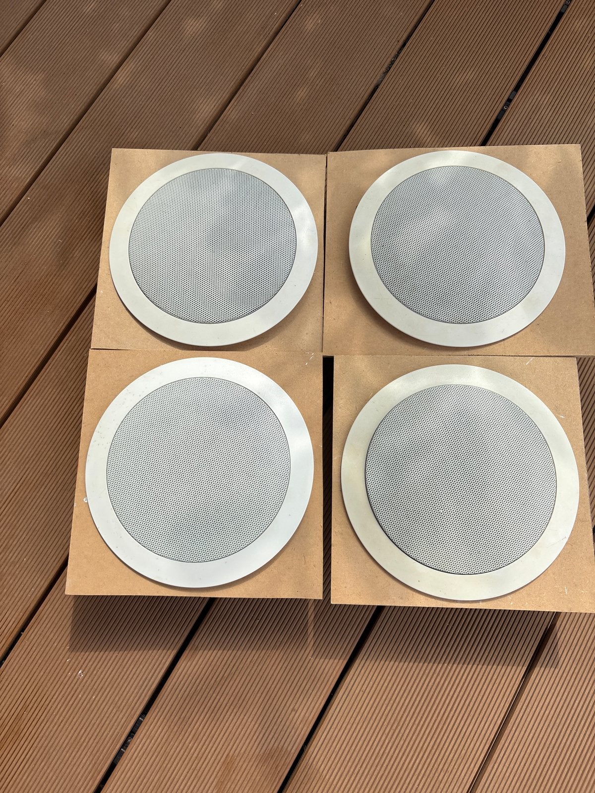 4x High Performance Inbouw Speakers - Aquasound, Overige merken, Gebruikt, Overige typen, Ophalen of Verzenden