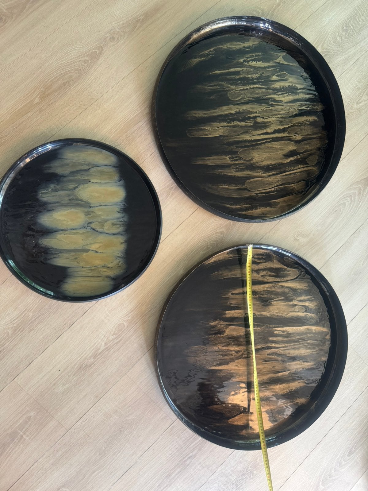 Decoratieve wanddecoratie 3-delig van Colmore, Ophalen, Zo goed als nieuw