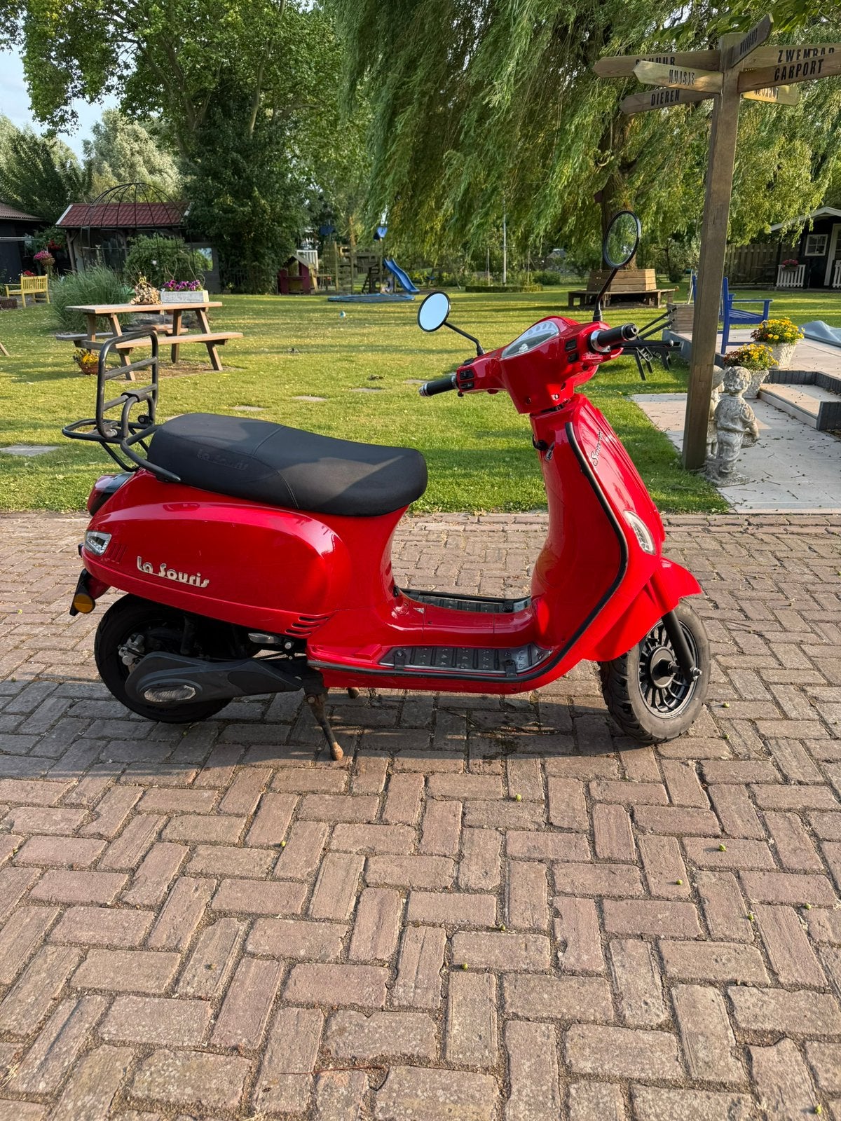 La Souris Scooter Rood, Overige merken, Gebruikt, Elektrisch, Ophalen of Verzenden