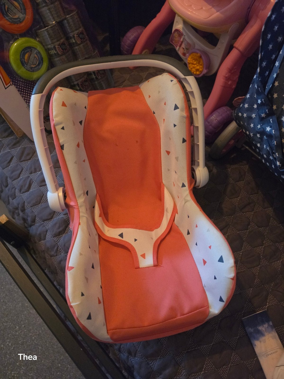 Smoby poppen autostoel - Zo goed als nieuw, Ophalen, Zo goed als nieuw, Overige merken