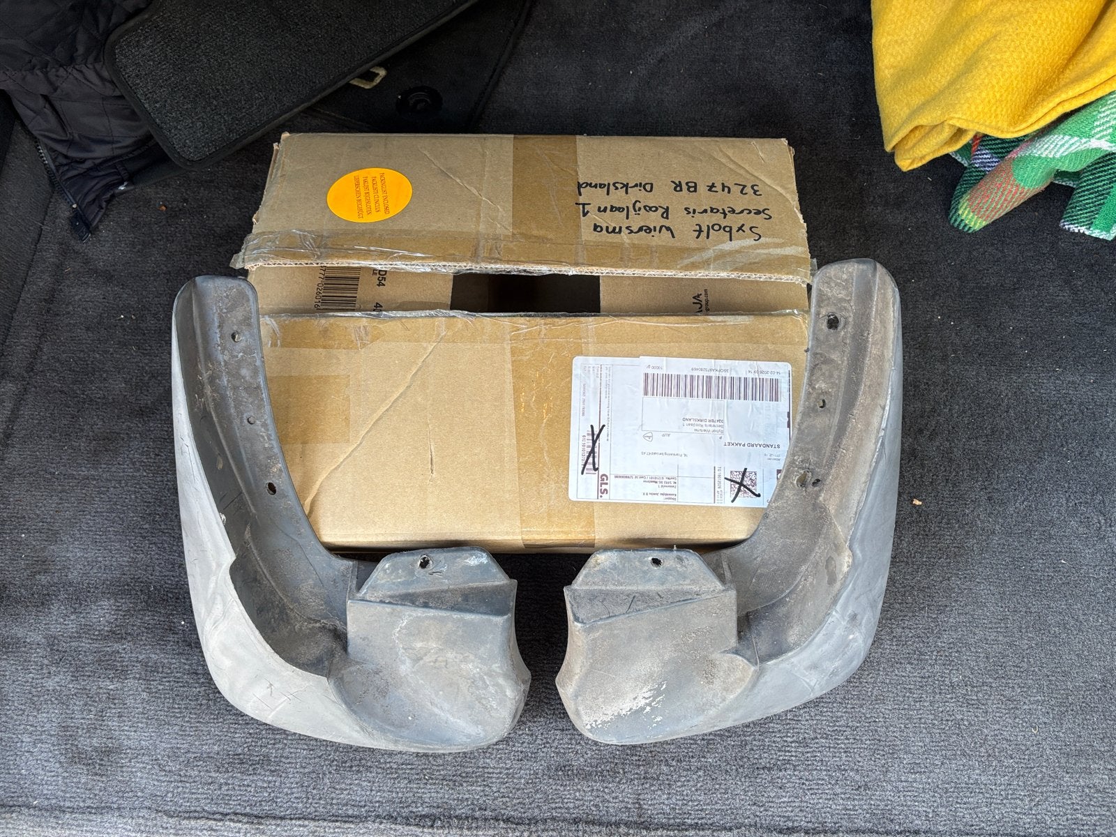 Spatlappen Volvo V70 (of 850) achter, Auto-onderdelen, Ophalen of Verzenden, Gebruikt, Volvo