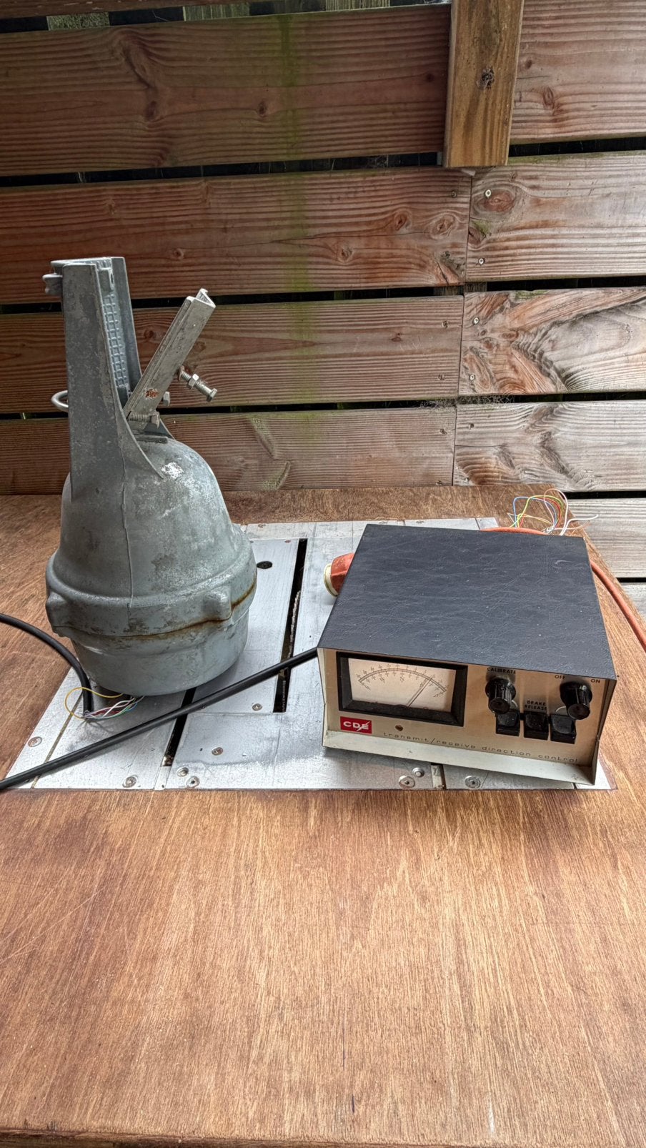CDE antenne rotor, Ophalen, Antenne