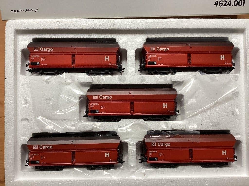 Marklin 4624.001 grootvolume wagen set van 5, Wisselstroom, Wagon, Ophalen of Verzenden, Zo goed als nieuw