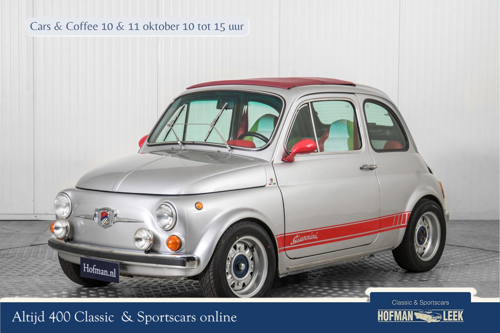 Fiat 500 500 R Giannini (bj 1974), Auto's, Gebruikt, 594 cc, Origineel Nederlands, Bedrijf