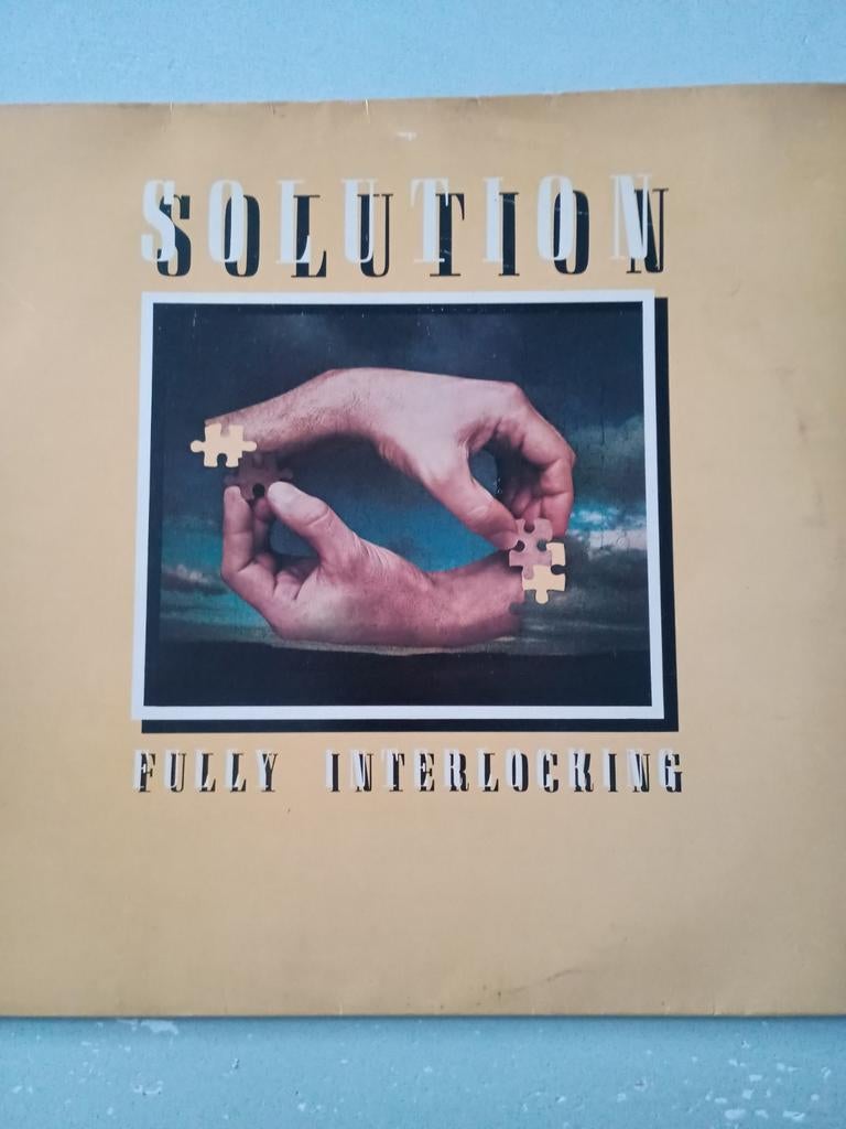 Solution - Fully Interlocking LP (1980), Ophalen of Verzenden, 1980 - 1989, Gebruikt, 12 inch