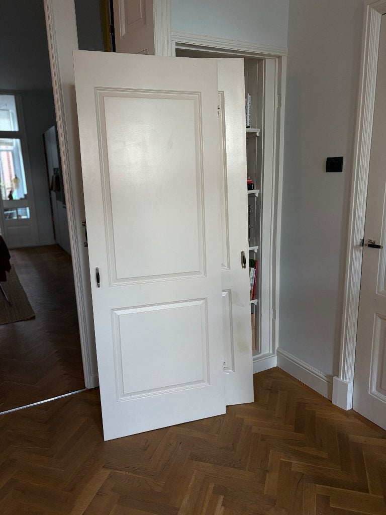 Ensuite kast deuren, Ophalen, Gebruikt, Minder dan 80 cm, Binnendeur