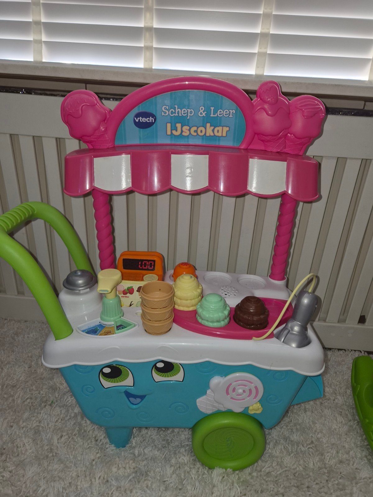 VTech Schep & Leer IJscokar, Ophalen, Gebruikt, Jongen of Meisje