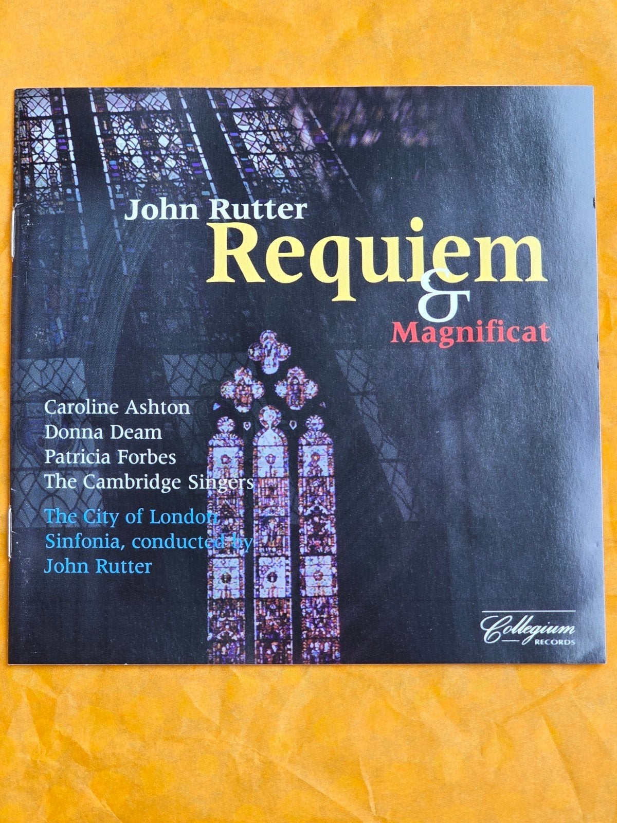 John Rutter - Requiem & Magnificat CD - Klassieke muziek, Cd's en Dvd's, Inclusief boekje, Gebruikt, Overige componisten, Modernisme tot heden