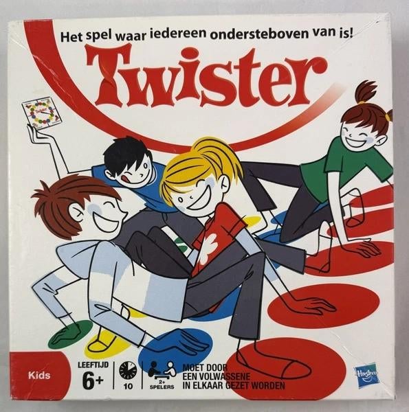 Hasbro Twister Classic Partyspel gezelschapsspel spel, Coolsingel 104, 3011 AG Rotterdam, Netherlands, Verzenden, Een of twee spelers