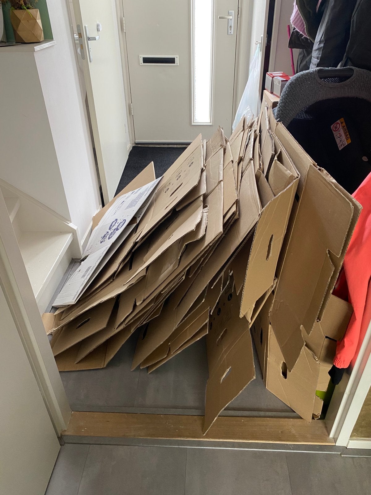 Verhuisdozen gratis af te halen, Ophalen, Doos, 50 tot 75 cm, Zo goed als nieuw