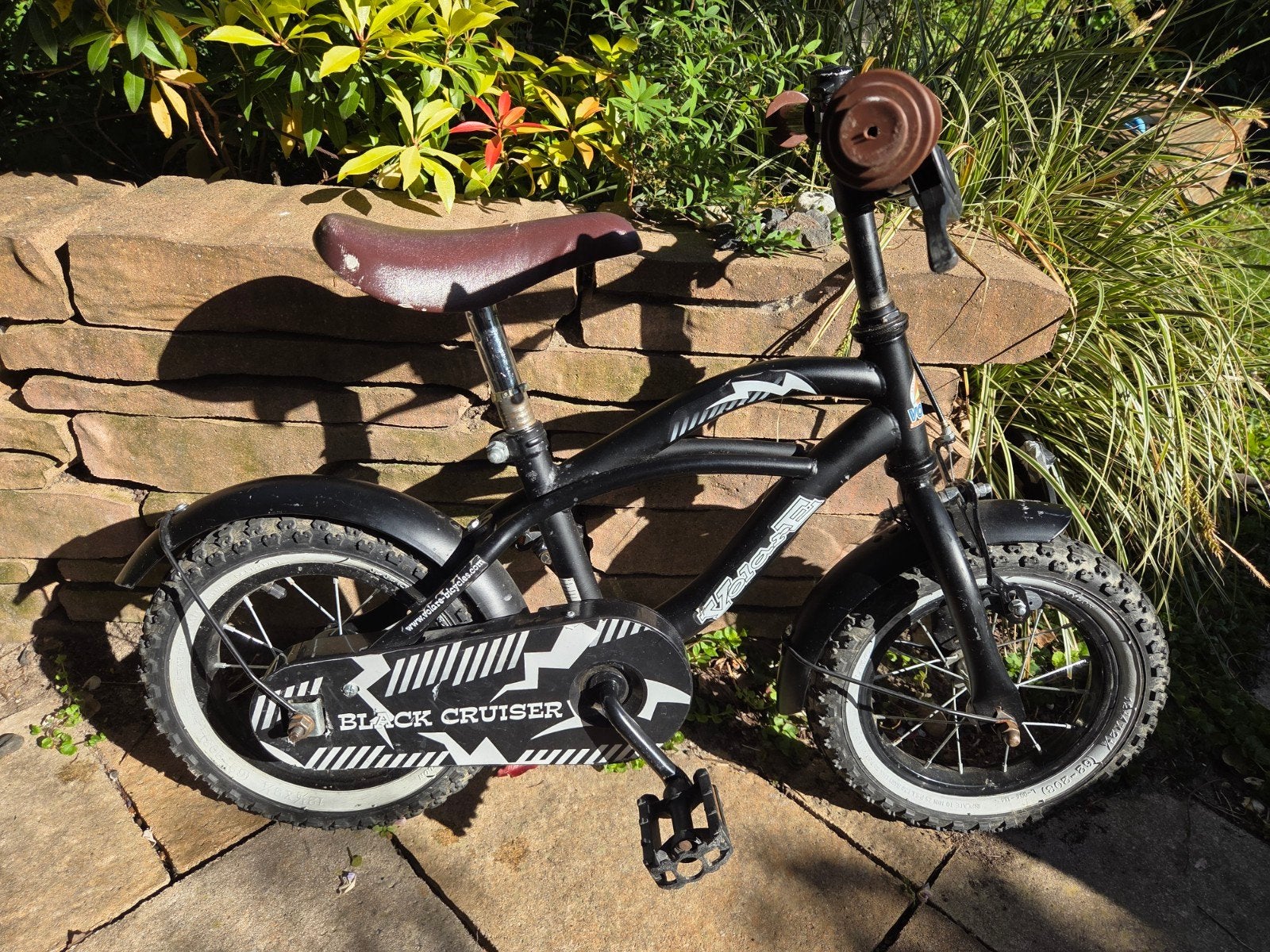 Kinderfietsje 12,5 inch, inclusief zijwieltjes, Fietsen en Brommers, Fietsen | Kinderfietsjes, Ophalen, Terugtraprem, Zijwieltjes