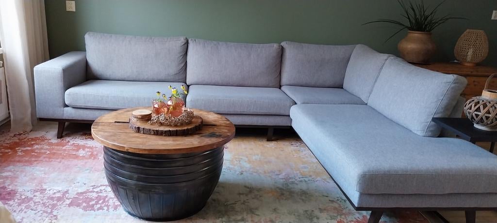 Loungebank.maten zijn 285 breed. Lengte loungedeelte 220 lan, Ophalen, 250 tot 300 cm, Gebruikt, Minder dan 75 cm