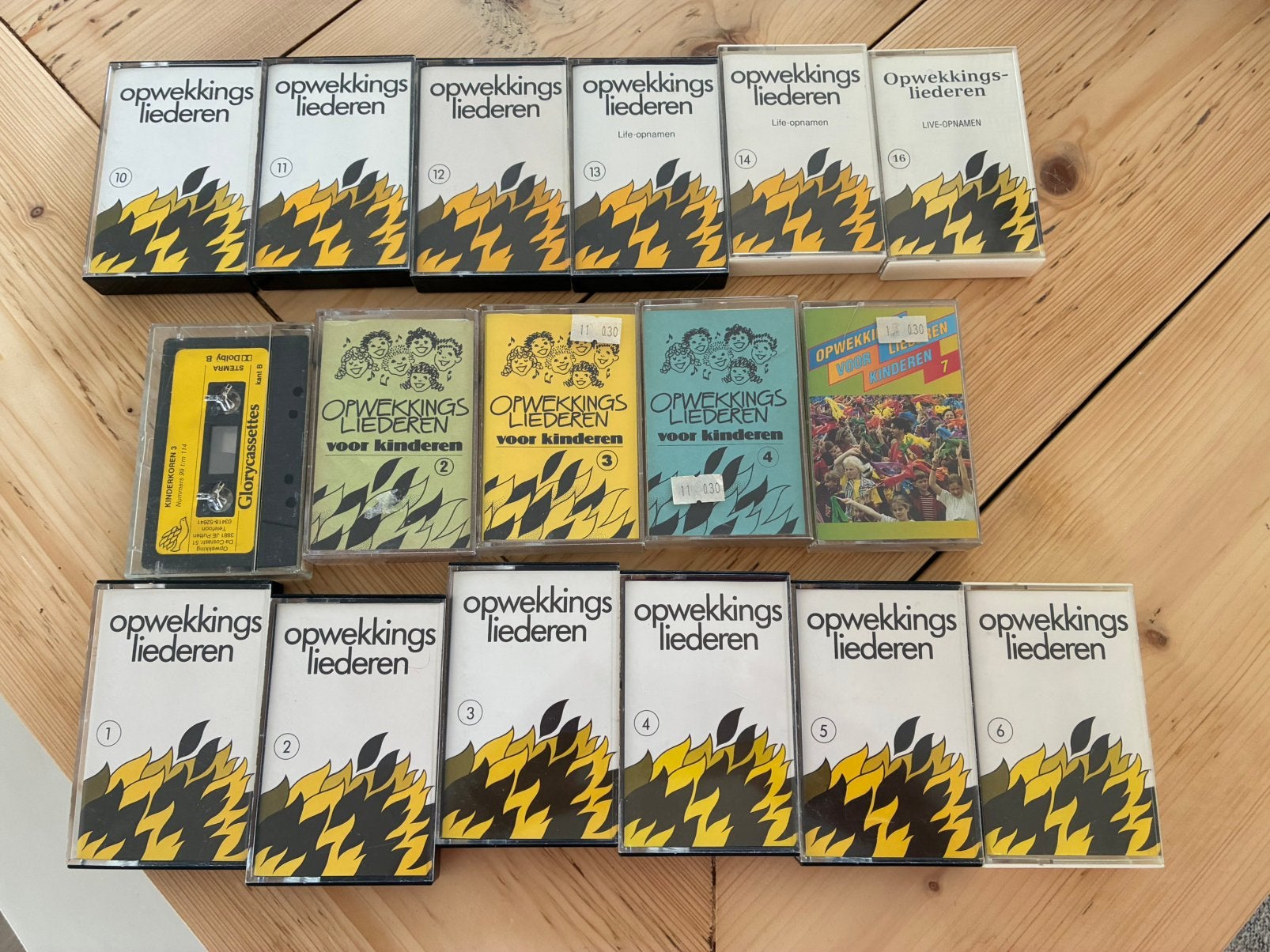Opwekking cassettebandjes, Cd's en Dvd's, Cassettebandjes, Ophalen of Verzenden, Zo goed als nieuw, Religie en Gospel, 2 t/m 25 bandjes