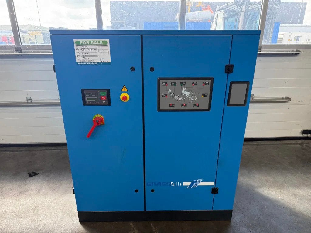 Grassair RLR 30V 8 Elektrische Schroefcompressor 22 kW 234 m, Ophalen of Verzenden
