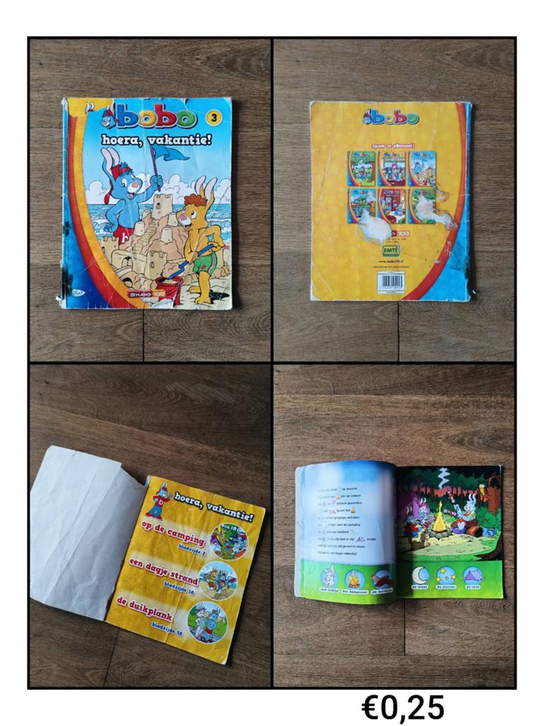 Bobo vakantieboek, Boeken, Kinderboeken | Kleuters, Ophalen of Verzenden, Gelezen, Fictie algemeen
