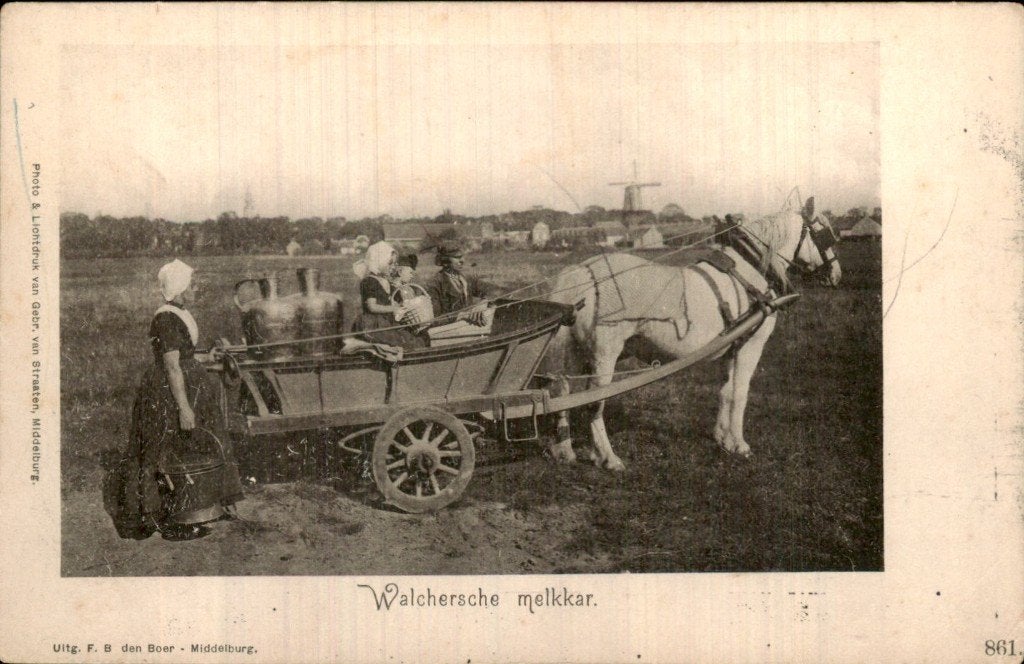 Middelburg - Melkkar - Walchersche, Ophalen of Verzenden, Voor 1920, Ongelopen, Zeeland
