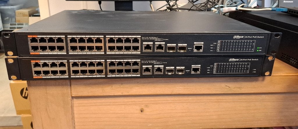 Dahua DH-PFS4226-24ET-360 24-Port Managed PoE Switch, Refurbished, Dahua, Dahua, Dahua