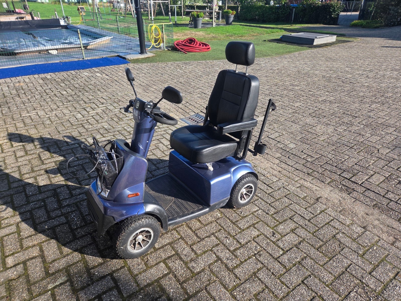 te koop scootmobiel, Ophalen