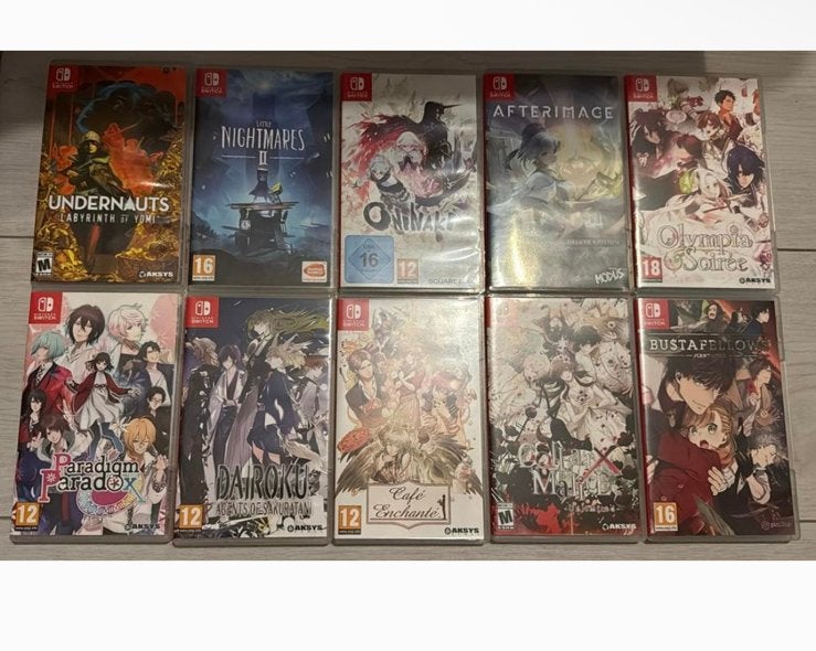 Nintendo switch games, Spelcomputers en Games, Avontuur en Actie, Gebruikt, Verzenden, 1 speler