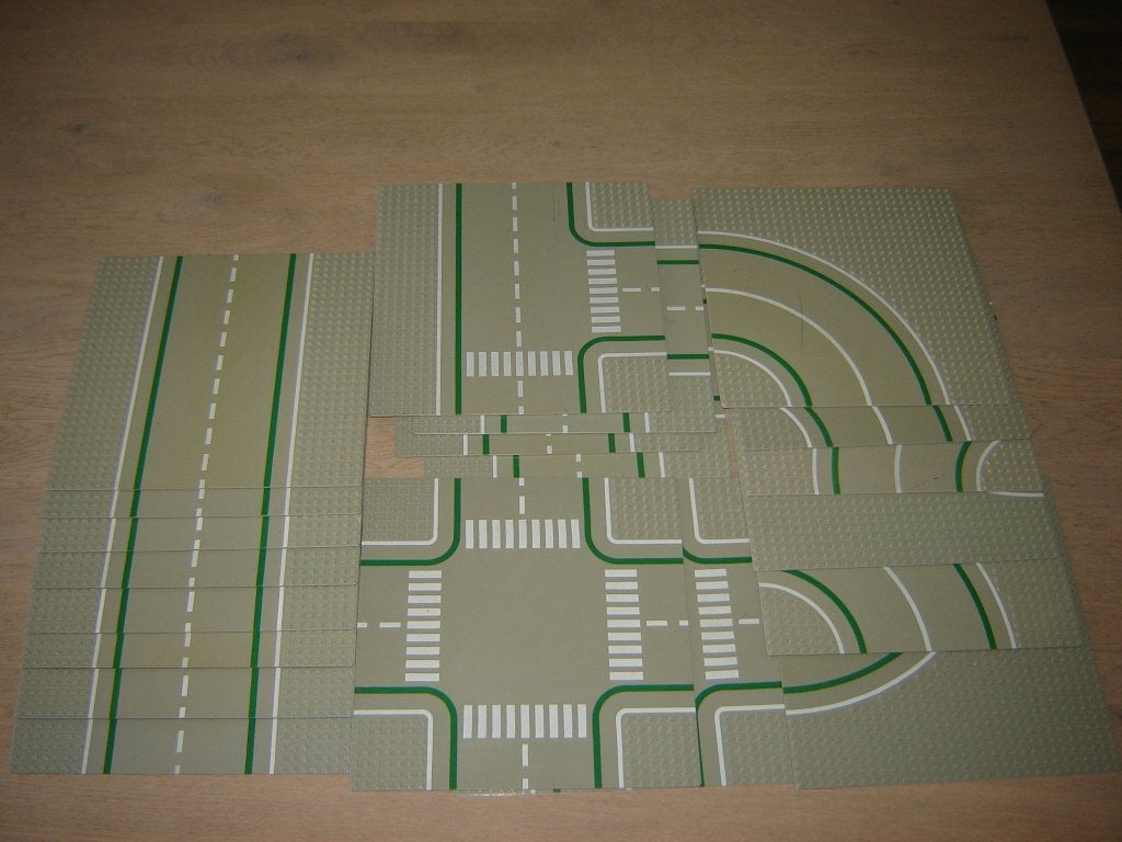 LEGO WEGENPLATEN 20 PLATEN  !!!!, Lego, Ophalen of Verzenden, Zo goed als nieuw, LEGOLAND