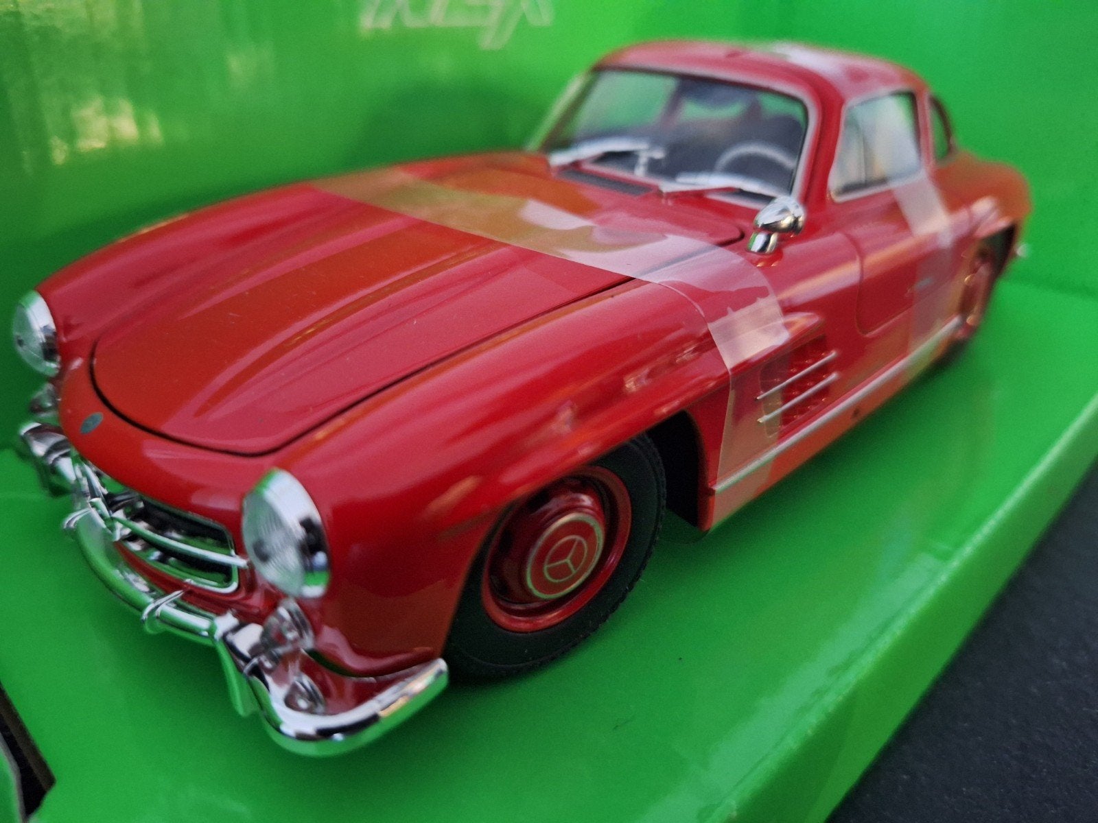 Mercedes Benz 300 SL1954 Schaal 1:24, Hobby en Vrije tijd, Modelauto's | 1:24, Auto, Nieuw, Ophalen of Verzenden, Welly