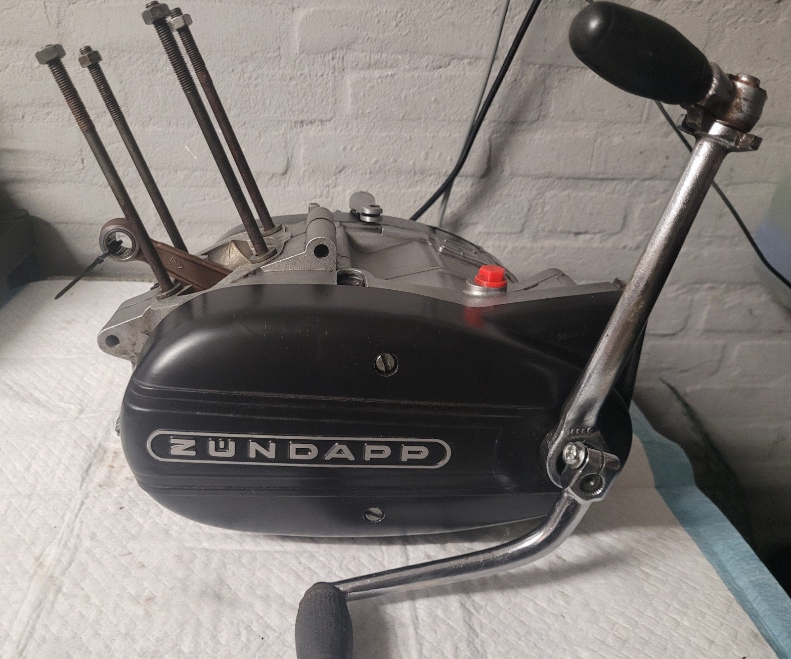 Zündapp 125 Blok 285, Fietsen en Brommers, Ophalen, Blok