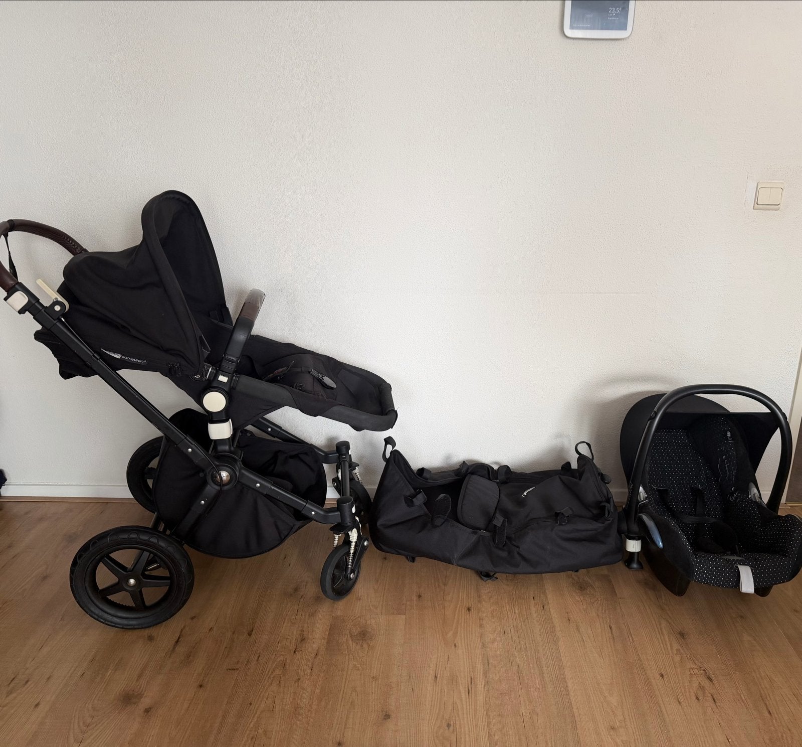 Bugaboo Cameleon 3 Combiwagen+reiswieg+regenhoes+Maxi-Cosi, Kinderen en Baby's, Ophalen, Gebruikt, Bugaboo, Combiwagen