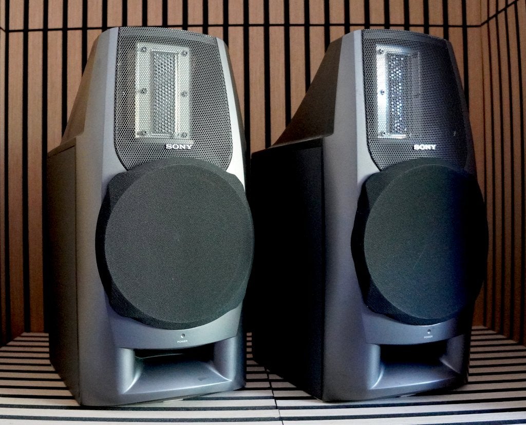 Sony SA-EX 200 Luidsprekers met Electrostaten, Ophalen, Gebruikt, Speakerset, Minder dan 60 watt