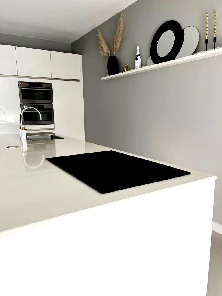 Inductiebeschermer - effen zwart 60x52cm (59x52/58x51cm), Huis en Inrichting, Keuken | Keukenbenodigdheden, Overige typen, Verzenden